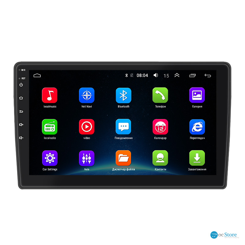 Штатная магнитола Lesko для Volkswagen Golf V 2003-2009 экран 10" 2/32Gb Wi-Fi GPS Base