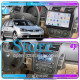 Штатная магнитола Lesko для Volkswagen Golf V 2003-2009 экран 10" 4/64 QLED CarPlay 4G Wi-Fi GPS 360 Prime