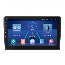 Штатная магнитола Lesko для Volkswagen Golf V 2003-2009 экран 10" 2/32Gb 4G Wi-Fi GPS Top