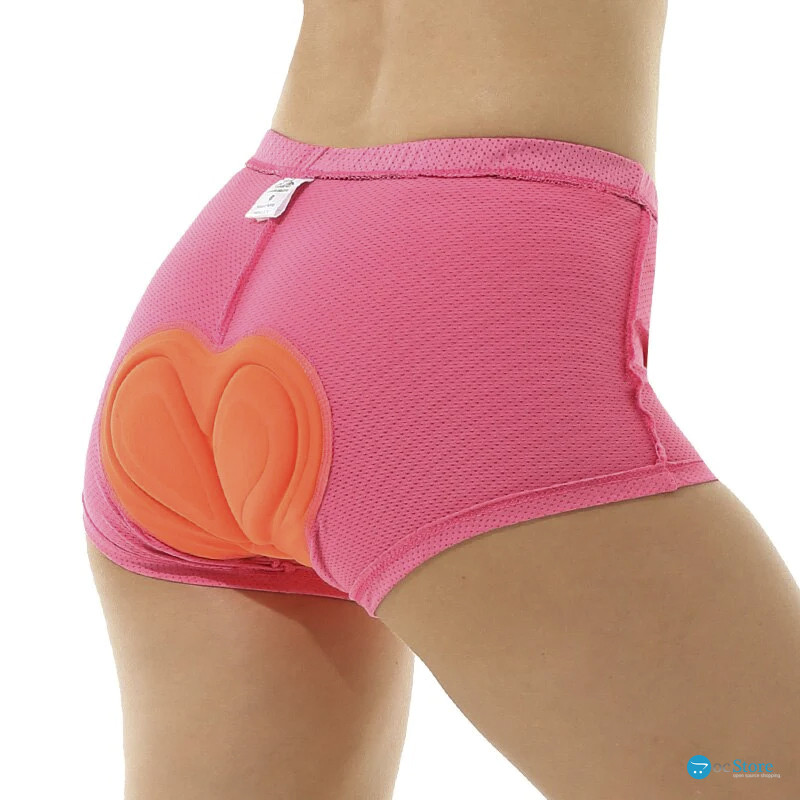 Трусы велосипедные для мужчин X-Тiger XM-DNK-16701 с гелевым 3D памперсом Pink XXL