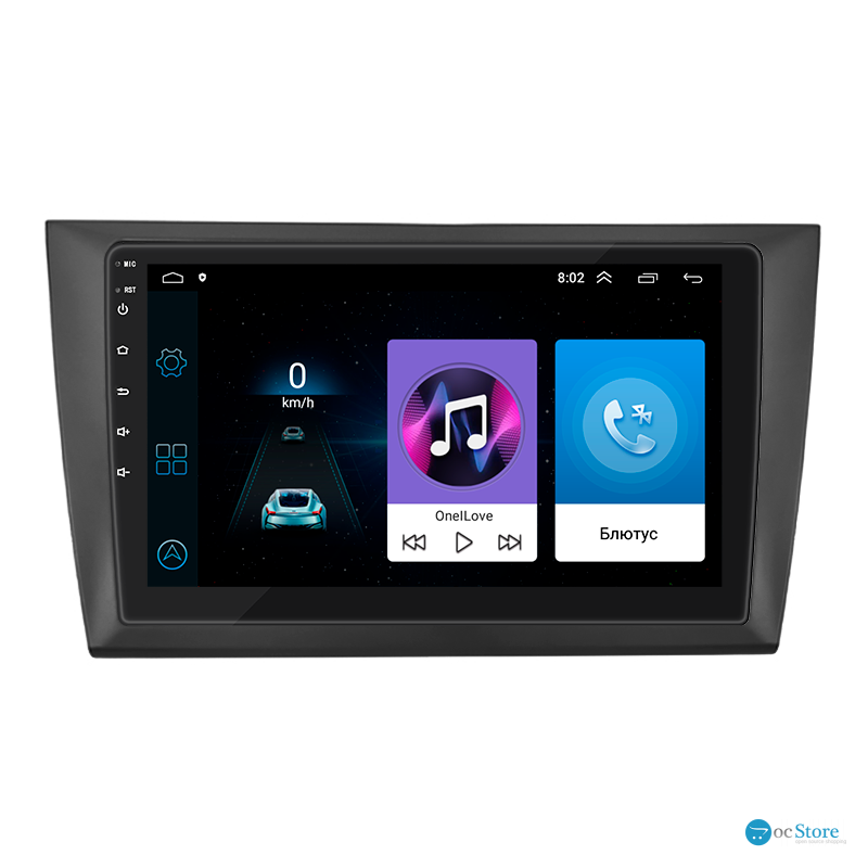 Штатная магнитола Lesko для Volkswagen Golf VI 2008-2012 экран 9" 1/16Gb Wi-Fi GPS Base