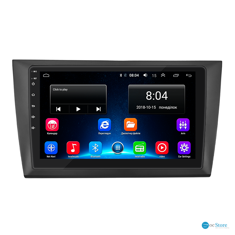 Штатная магнитола Lesko для Volkswagen Golf VI 2008-2012 экран 9" 2/32Gb Wi-Fi GPS Base
