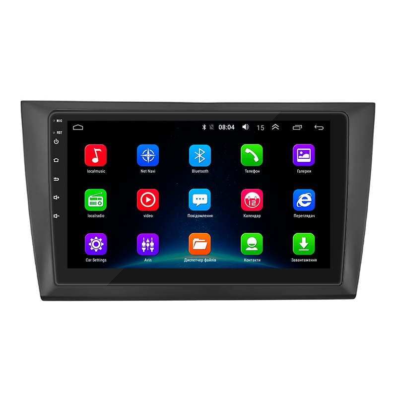 Штатная магнитола Lesko для Volkswagen Golf VI 2008-2012 экран 9" 2/32Gb Wi-Fi GPS Base