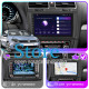 Штатная магнитола Lesko для Volkswagen Golf VI 2008-2012 экран 9" 2/32Gb CarPlay 4G Wi-Fi GPS Prime