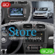 Штатная магнитола Lesko для Volkswagen Golf VI 2008-2012 экран 9" 2/32Gb 4G Wi-Fi GPS Top