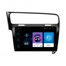 Штатная магнитола Lesko для Volkswagen Golf VII 2012-2017 экран 10" 1/16Gb Wi-Fi GPS Base