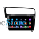 Штатная магнитола Lesko для Volkswagen Golf VII 2012-2017 экран 10" 1/16Gb Wi-Fi GPS Base