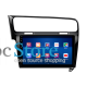 Штатная магнитола Lesko для Volkswagen Golf VII 2012-2017 экран 10" 2/32Gb 4G Wi-Fi GPS Top