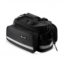 Сумка велосипедная на багажник West Biking 0707209 Black