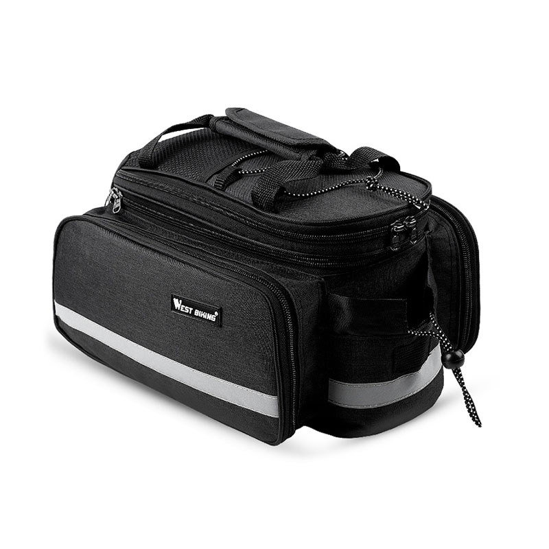 Сумка велосипедная на багажник West Biking 0707209 Black