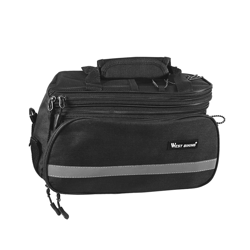 Сумка велосипедная на багажник West Biking 0707209 Black
