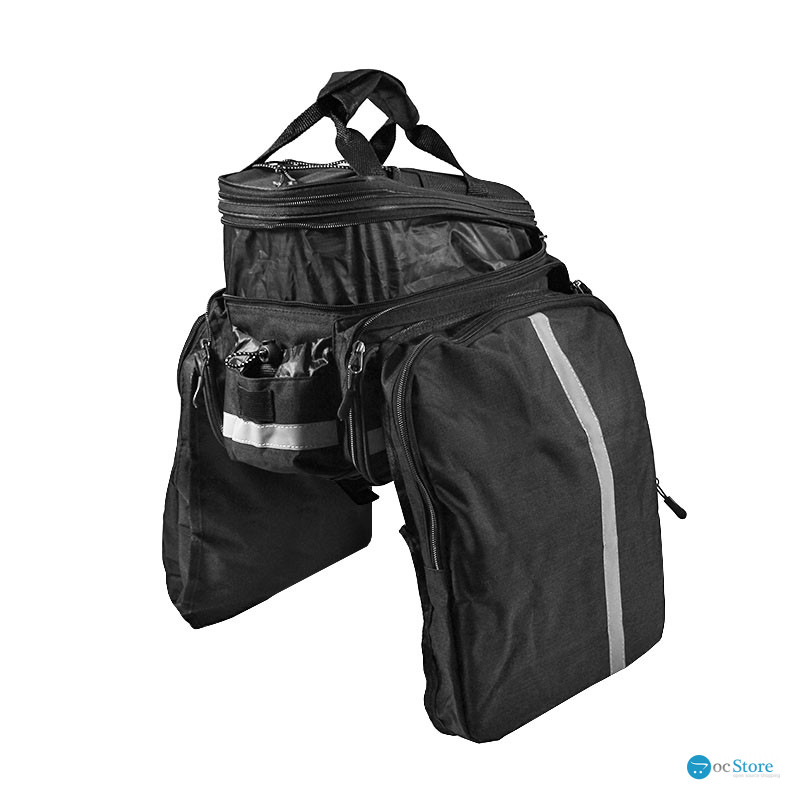 Сумка велосипедная на багажник West Biking 0707209 Black