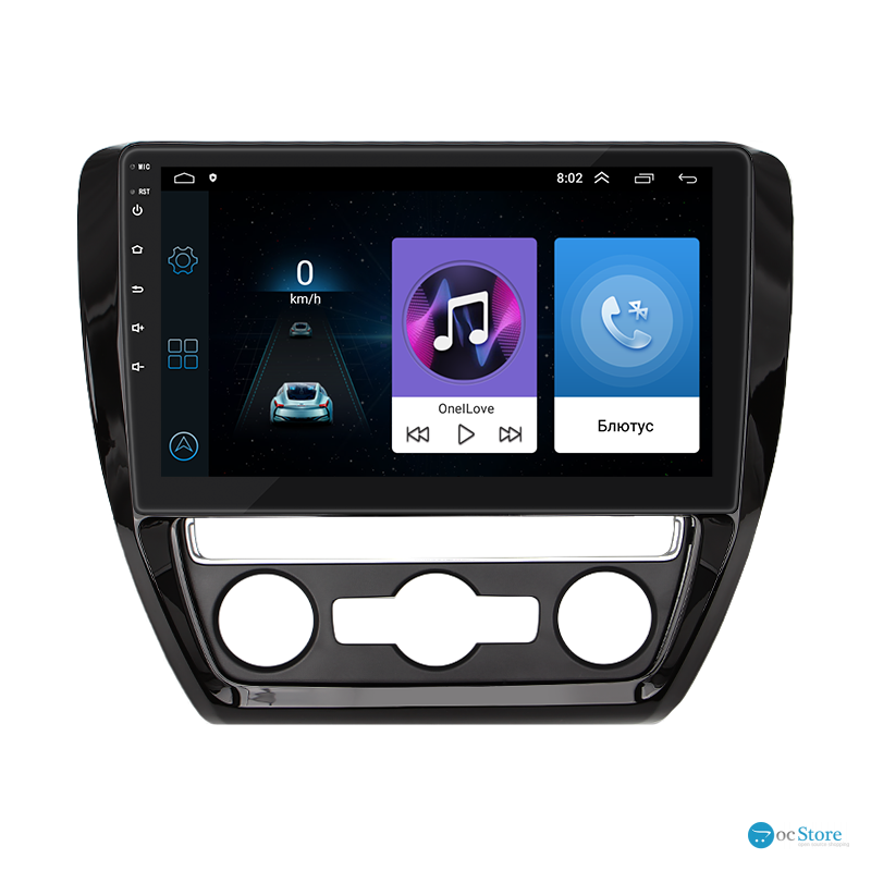 Штатная магнитола Lesko для Volkswagen Jetta VI Рестайлинг 2014-2018 экран 10" 1/16Gb Wi-Fi GPS Base