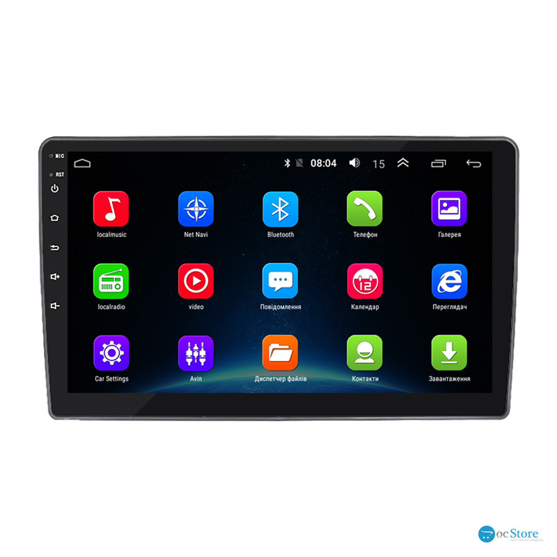 Штатная магнитола Lesko для Volkswagen Lavida I 2008-2015 экран 10" 2/32Gb Wi-Fi GPS Base