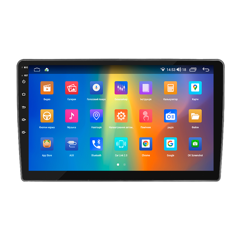 Штатная магнитола Lesko для Volkswagen Lavida I 2008-2015 экран 10" 2/32Gb CarPlay 4G Wi-Fi GPS Prime