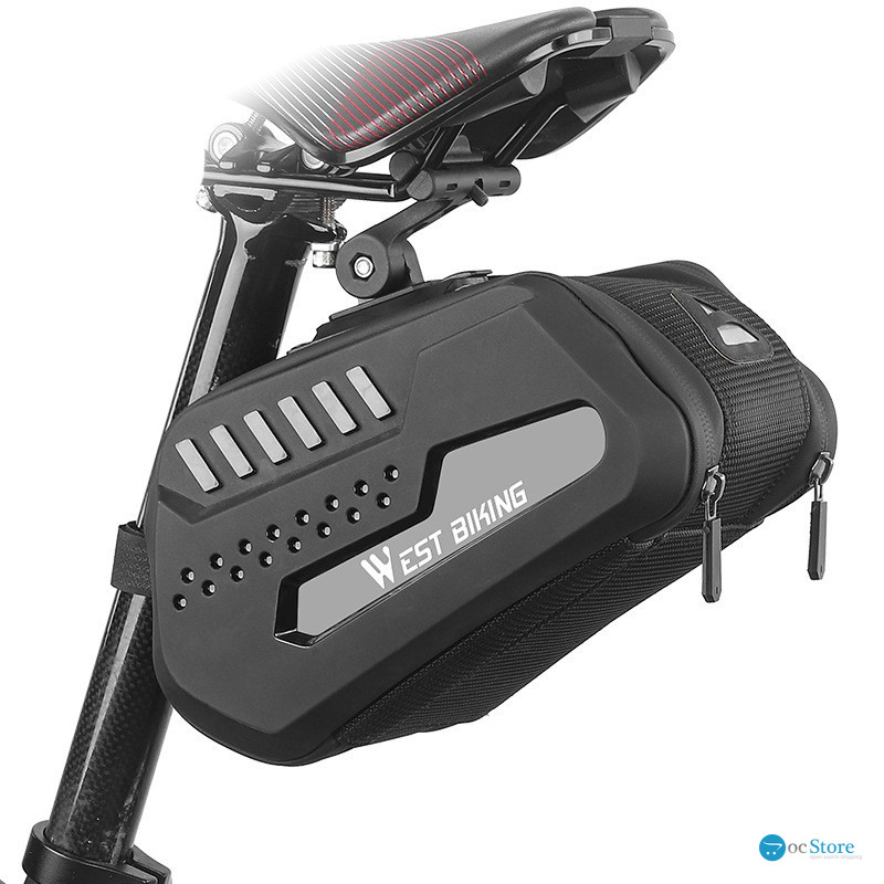 Велосумка West Biking YP0707306 сумка под седло велосипеда Black