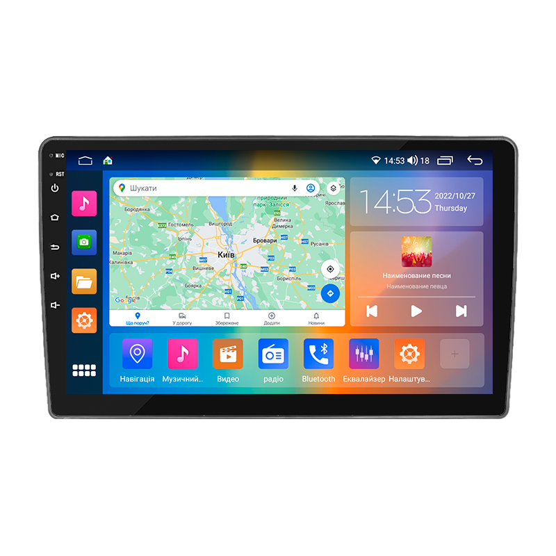 Штатная магнитола Lesko для Volkswagen Lavida II 2015-2018 экран 10" 2/32Gb CarPlay 4G Wi-Fi GPS Prime