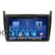 Штатная магнитола Lesko для Volkswagen Polo V 2009-2015 экран 9" 6/128Gb 4G Wi-Fi GPS Top