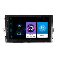 Штатная магнитола Lesko для Volkswagen Polo VI (EU Market) 2017-2021 экран 9" 1/16Gb Wi-Fi GPS Base