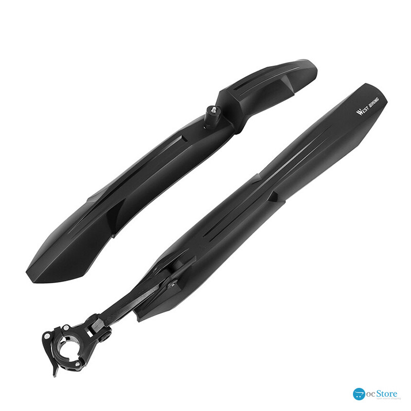 Крыло велосипедное West Biking 0714020 переднее и заднее Black