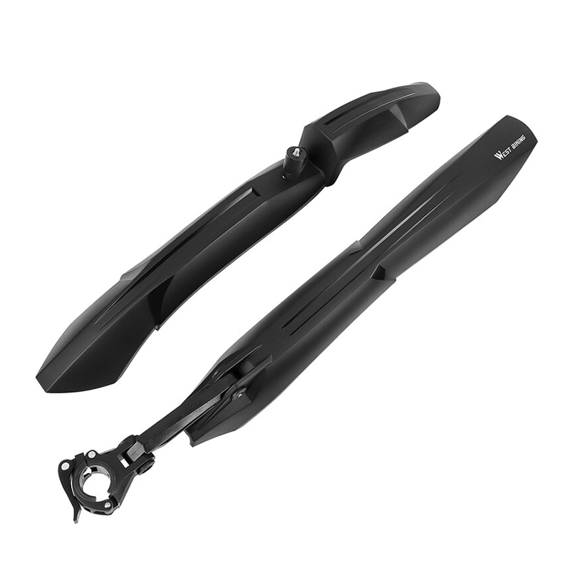 Крыло велосипедное West Biking 0714020 переднее и заднее Black