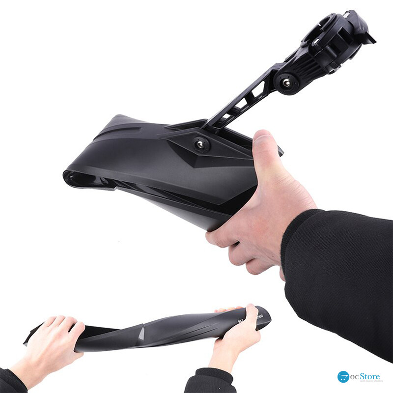 Крыло велосипедное West Biking 0714020 переднее и заднее Black
