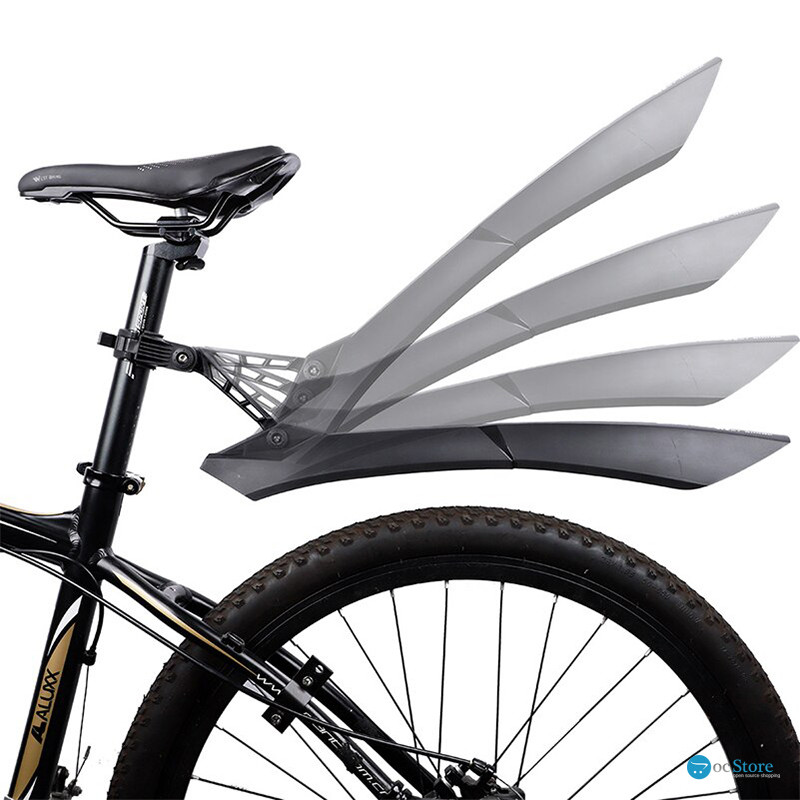 Крыло велосипедное West Biking 0714020 переднее и заднее Black
