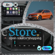 Штатная магнитола Lesko для Volkswagen Polo VI (EU Market) 2017-2021 экран 9" 6/128Gb 4G Wi-Fi GPS Top