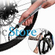 Насос велосипедный West Biking 0711068 Ручной с индикатором Silver
