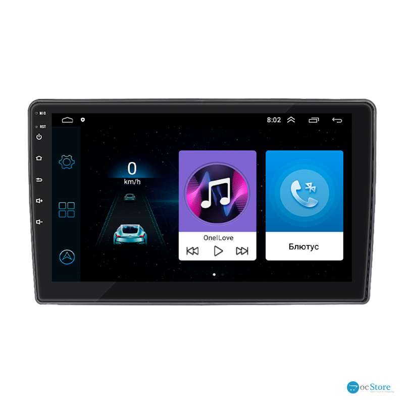 Штатная магнитола Lesko для Volkswagen Scirocco R I Рестайлинг 2014-2017 экран 10" 1/16Gb Wi-Fi GPS Base