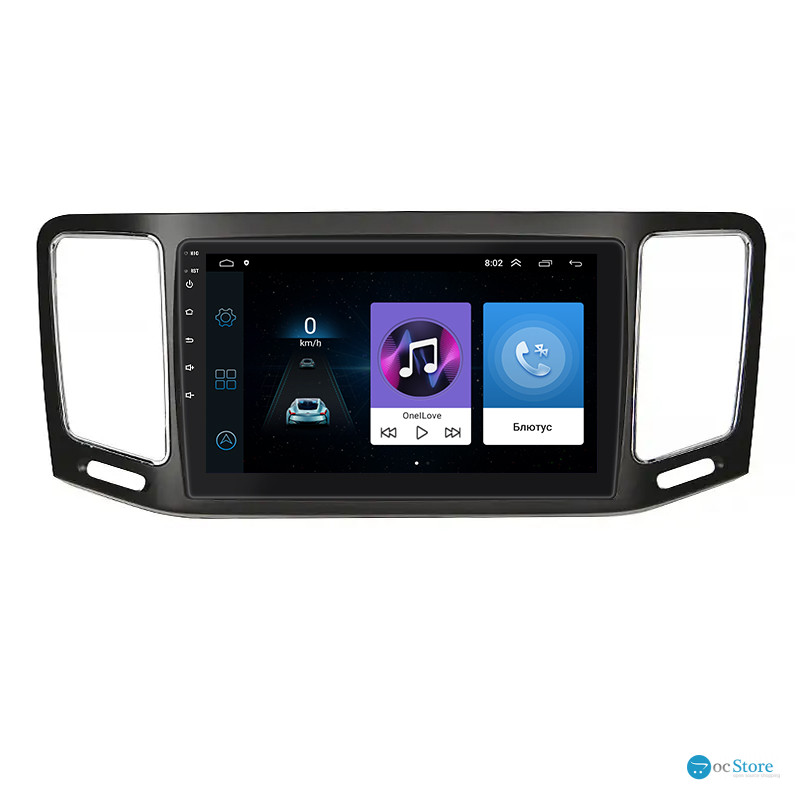 Штатная магнитола Lesko для Volkswagen Sharan II 2010-2015 экран 9" 1/16Gb Wi-Fi GPS Base