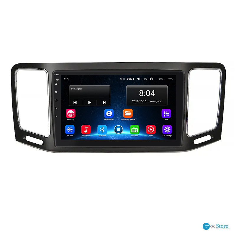 Штатная магнитола Lesko для Volkswagen Sharan II 2010-2015 экран 9" 2/32Gb Wi-Fi GPS Base