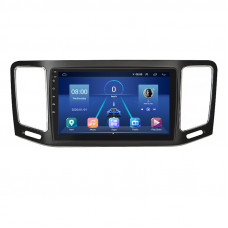 Штатная магнитола Lesko для Volkswagen Sharan II 2010-2015 экран 9" 6/128Gb 4G Wi-Fi GPS Top