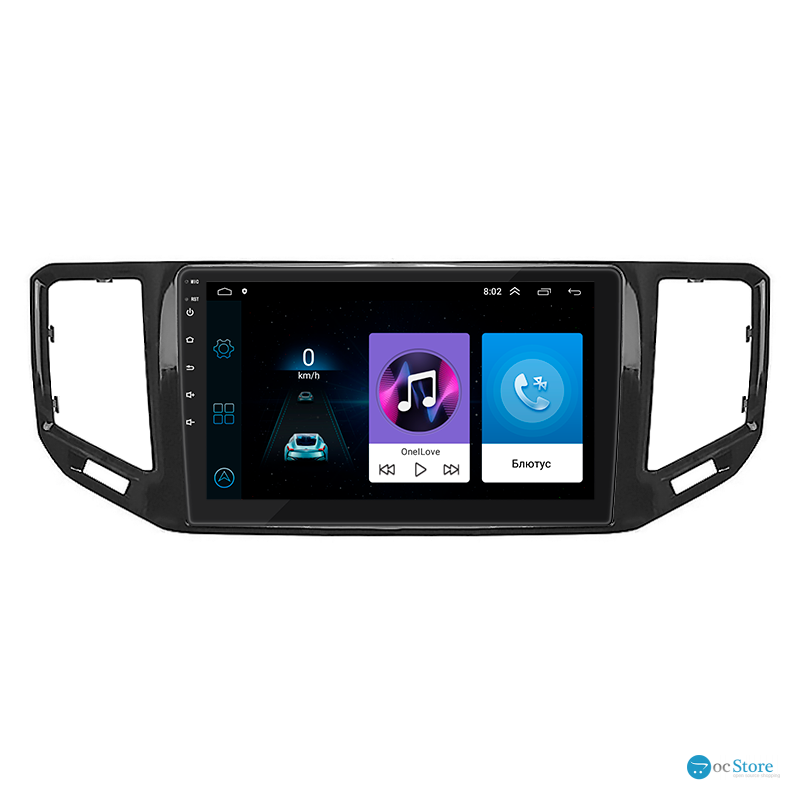 Штатная магнитола Lesko для Volkswagen Teramont I 2017-2020 экран 10" 1/16Gb Wi-Fi GPS Base