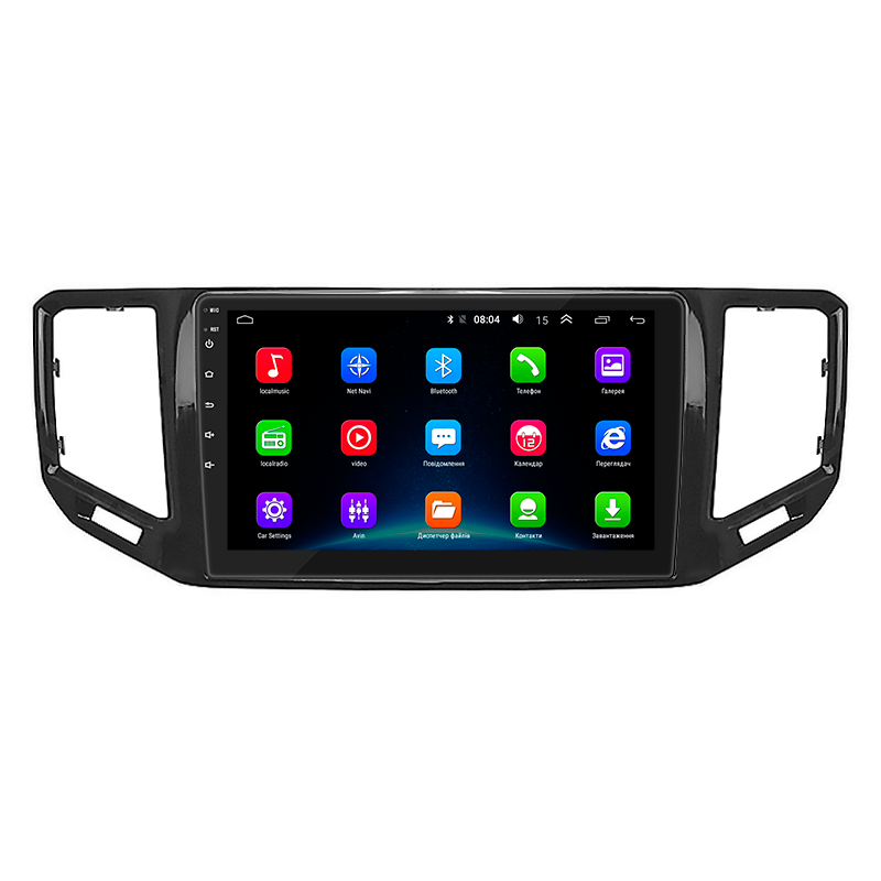 Штатная магнитола Lesko для Volkswagen Teramont I 2017-2020 экран 10" 2/32Gb Wi-Fi GPS Base