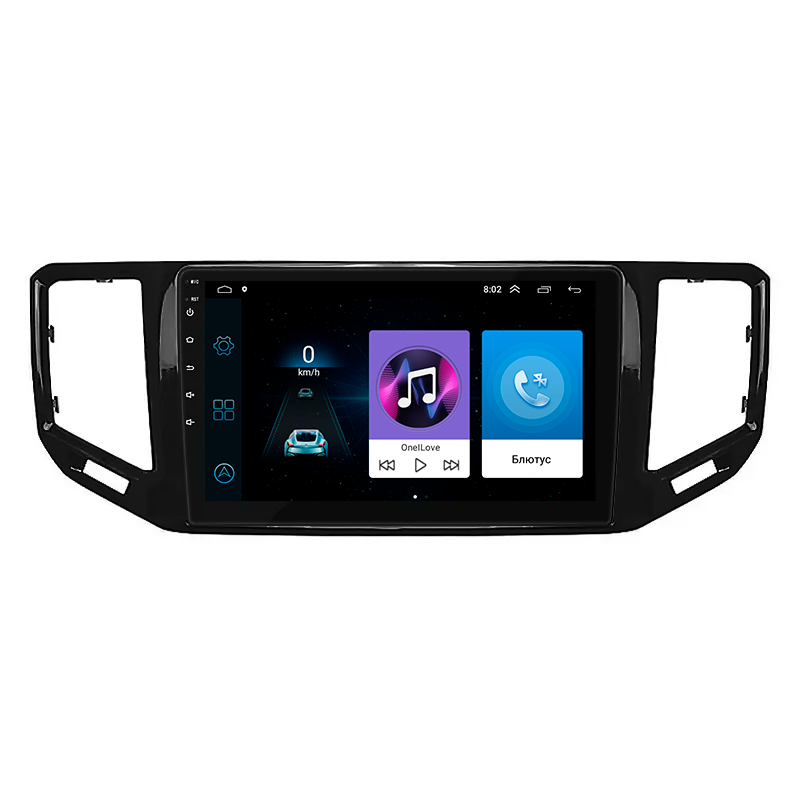 Штатная магнитола Lesko для Volkswagen Teramont I Рестайлинг 2021-н.в. экран 10" 1/16Gb Wi-Fi GPS Base