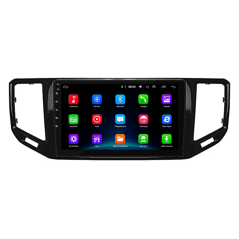 Штатная магнитола Lesko для Volkswagen Teramont I Рестайлинг 2021-н.в. экран 10" 2/32Gb Wi-Fi GPS Base