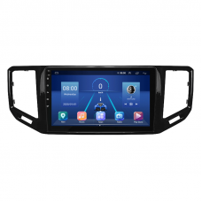 Штатная магнитола Lesko для Volkswagen Teramont I Рестайлинг 2021-н.в. экран 10" 4/32Gb 4G Wi-Fi GPS Top