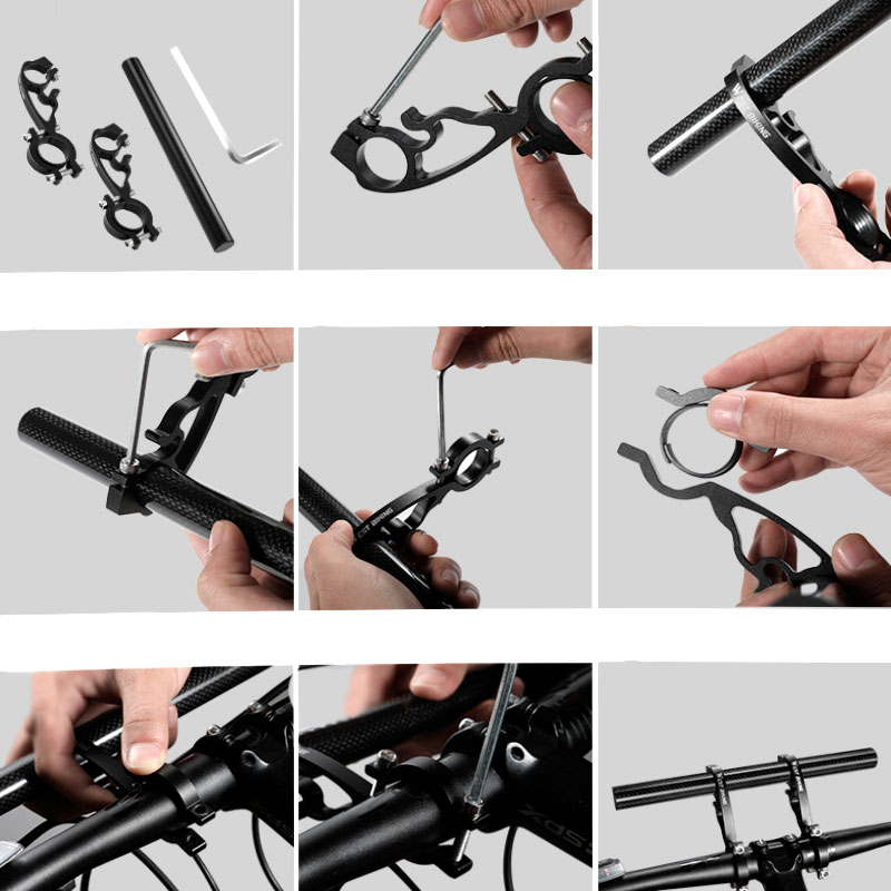 Расширитель руля для велосипеда West Biking YP0719246 Black