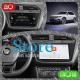 Штатная магнитола Lesko для Volkswagen Tiguan II 2016-2020 экран 10" 4/64 QLED CarPlay 4G Wi-Fi GPS 360 Prime