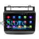Штатная магнитола Lesko для Volkswagen Touareg II 2010-2014 экран 9" 2/32Gb Wi-Fi GPS Base
