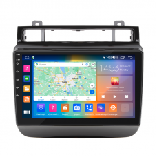 Штатная магнитола Lesko для Volkswagen Touareg II 2010-2014 экран 9" 2/32Gb CarPlay 4G Wi-Fi GPS Prime