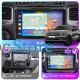 Штатная магнитола Lesko для Volkswagen Touareg II 2010-2014 экран 9" 4/64Gb CarPlay 4G Wi-Fi GPS Prime