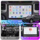 Штатная магнитола Lesko для Volkswagen Touareg II 2010-2014 экран 9" 4/64 QLED CarPlay 4G Wi-Fi GPS 360 Prime