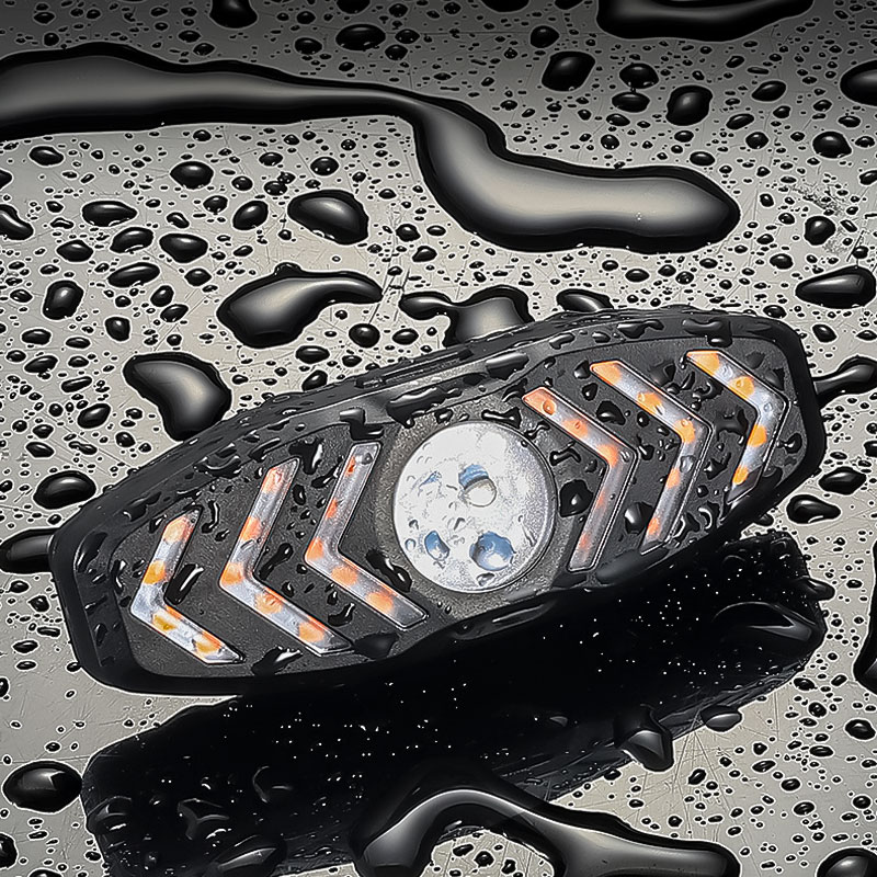 Фонарь велосипедный габаритный с указанием поворотовWest Biking YP0701313