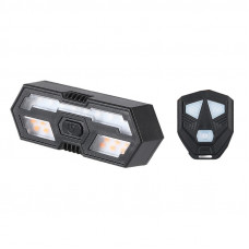 Задний фонарь велосипедный West Biking YP0701314 габаритный с указанием поворотов для велосипеда