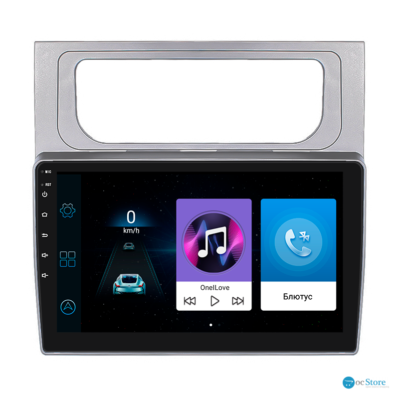 Штатная магнитола Lesko для Volkswagen Touran II 2010-2015 экран 10" 1/16Gb Wi-Fi GPS Base