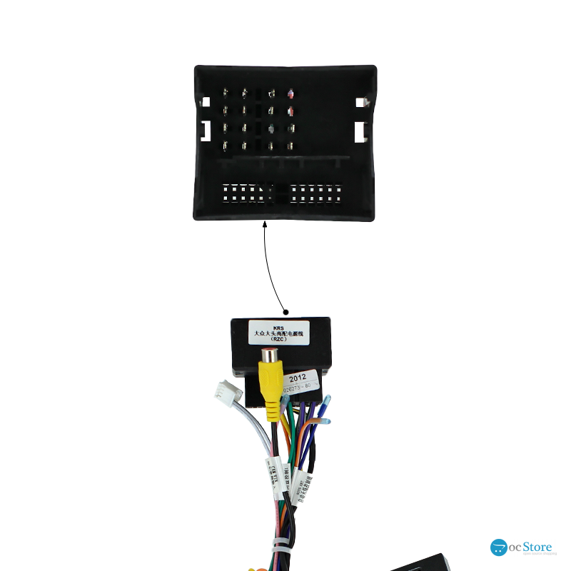 Штатная магнитола Lesko для Volkswagen Touran II 2010-2015 экран 10" 1/16Gb Wi-Fi GPS Base