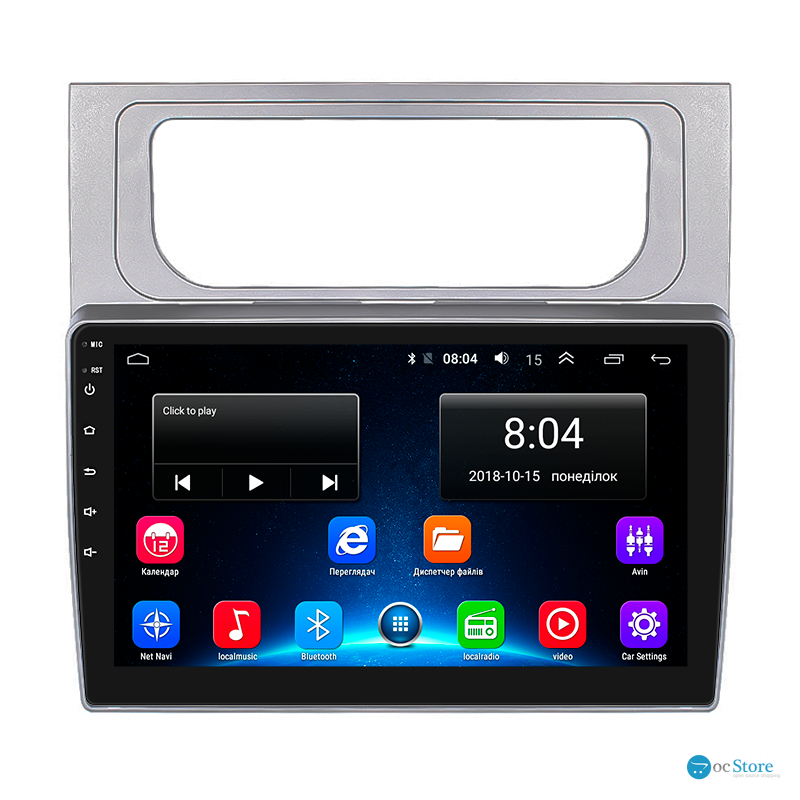 Штатная магнитола Lesko для Volkswagen Touran II 2010-2015 экран 10" 2/32Gb Wi-Fi GPS Base