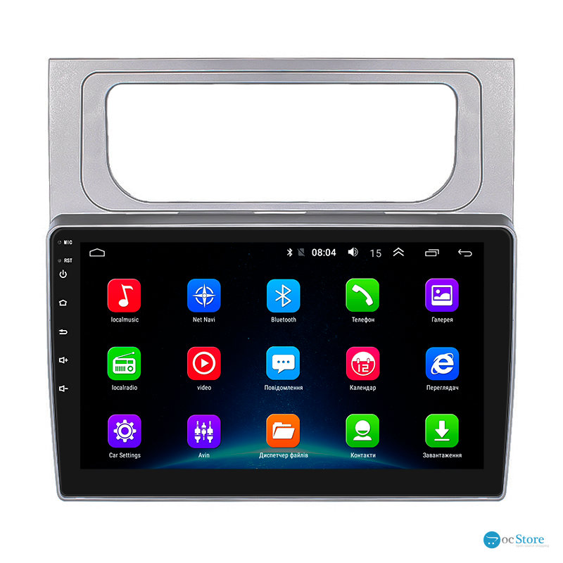 Штатная магнитола Lesko для Volkswagen Touran II 2010-2015 экран 10" 2/32Gb Wi-Fi GPS Base